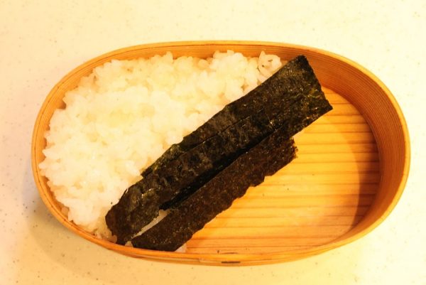 2品弁当の詰め方