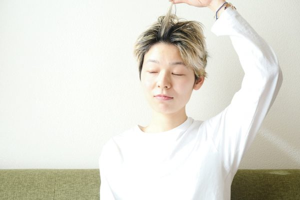 ついてしまった「寝ぐせ」
