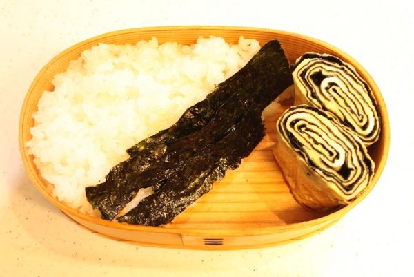 2品弁当の詰め方