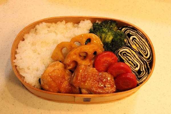 2品弁当の詰め方