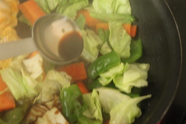 野菜炒め