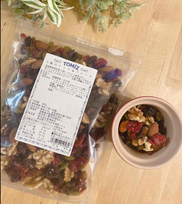 朝美人アンバサダー_Rinaさん朝食ナッツ