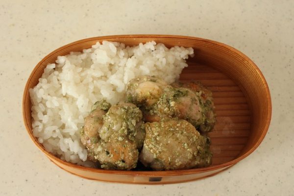 2品弁当の詰め方