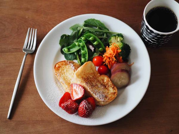 朝美人アンバサダー_朝はパンとコーヒー