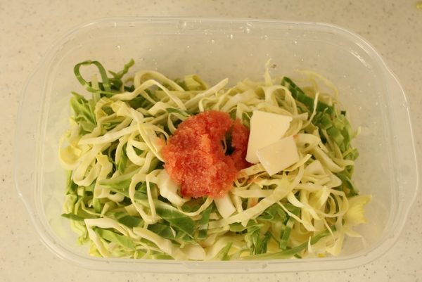 明太キャベツ