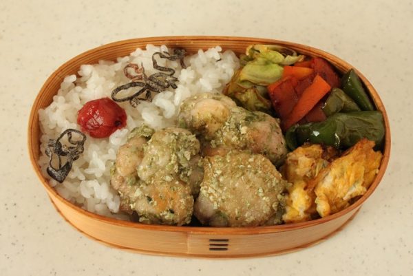 2品弁当の詰め方