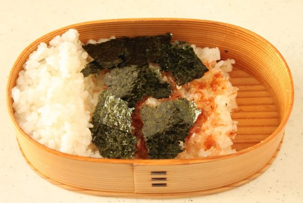2品弁当の詰め方