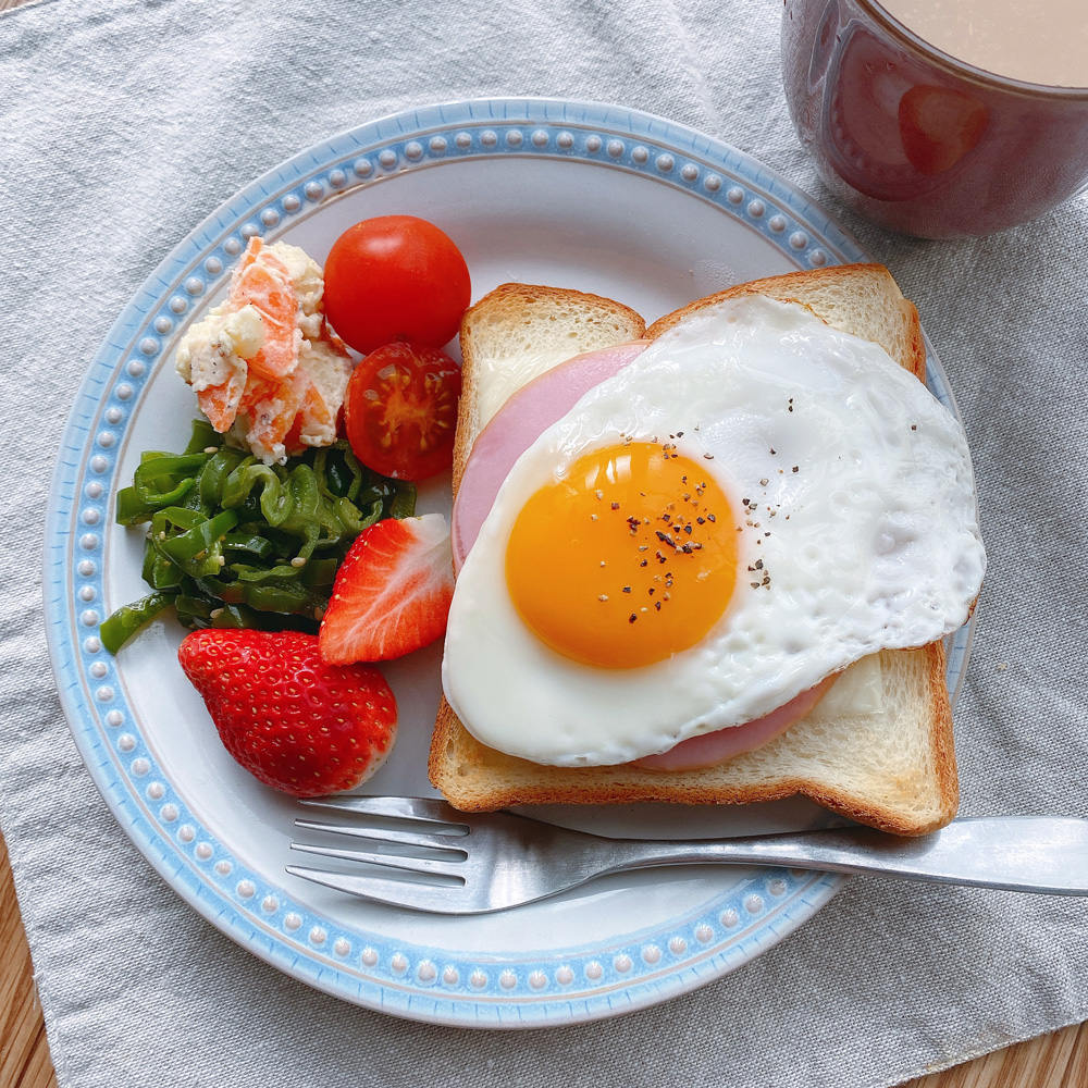 トーストアレンジがお気に入り♪生活が激変しても変わらない朝食習慣