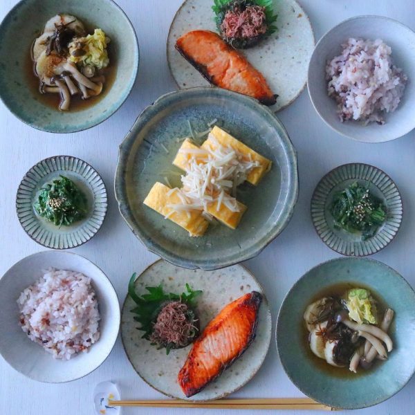朝美人アンバサダーmikaさん_器と料理