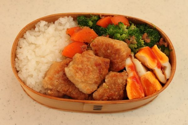 お弁当の詰め方プロセス