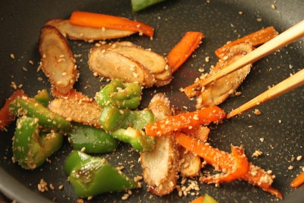 野菜のキンピラ