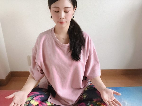 朝美人アンバサダーchaoryさん_朝ヨガ