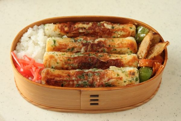 2品弁当の詰め方