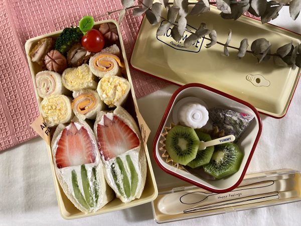 朝美人アンバサダーゆっきぃさん_女子高生のお弁当