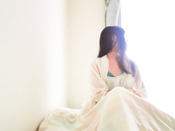 朝の女性