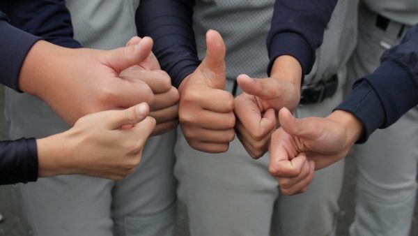 いいねする野球選手