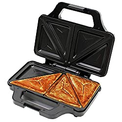 食パンの耳まで焼ける！お手入れラクラク「ROOMMATE ビッグなホットサンドメーカー」