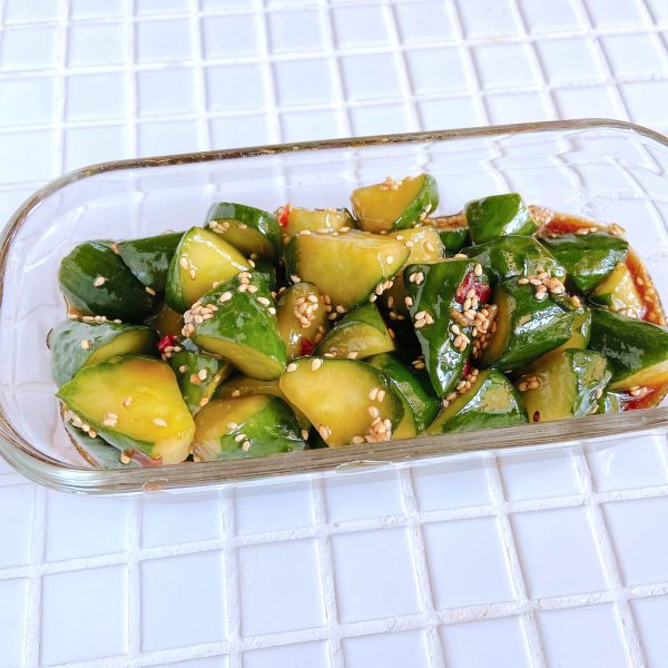 ピリ辛にやみつき!簡単「きゅうりの豆板醤漬け」の作り置き
