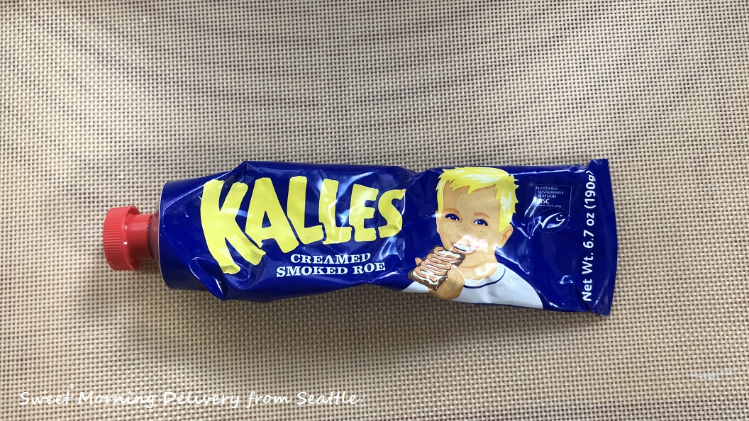 IKEAのたらこチューブで作るパン