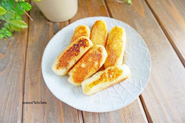 塩バター味の「じゃがいも餅」簡単作り置き