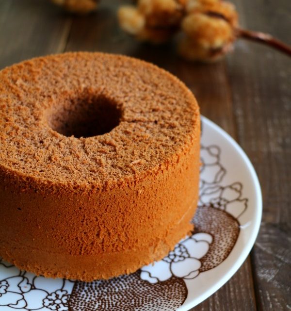 ふわふわ「ココアシフォンケーキ」