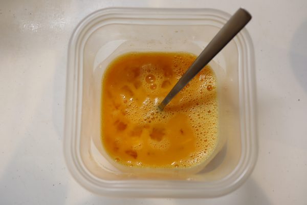 レンジ厚焼きたまご