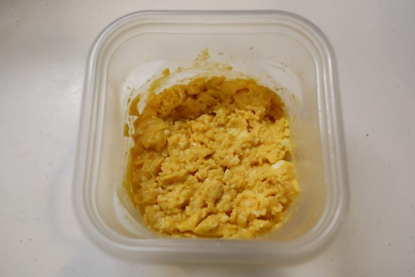 レンジ厚焼きたまご