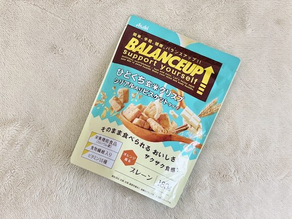 アサヒグループ食品 バランスアップ ひとくち玄米クリスプ プレーン
