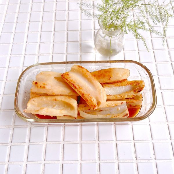 揚げずに簡単「れんこんの焼き浸し」の作り置き