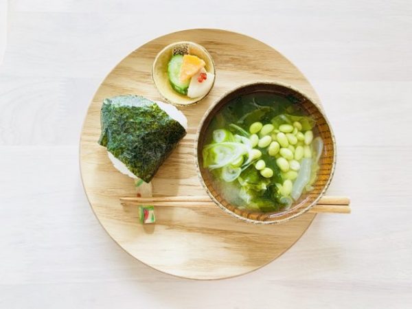 枝豆の味噌汁