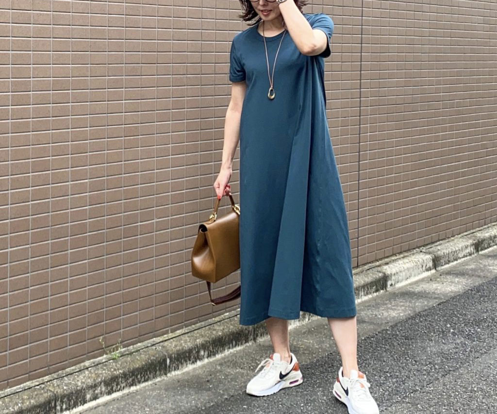 家でも外でも楽ちん、おしゃれ！プチプラ「カットソーワンピース」着こなし術3つ