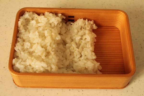 2品弁当の詰め方
