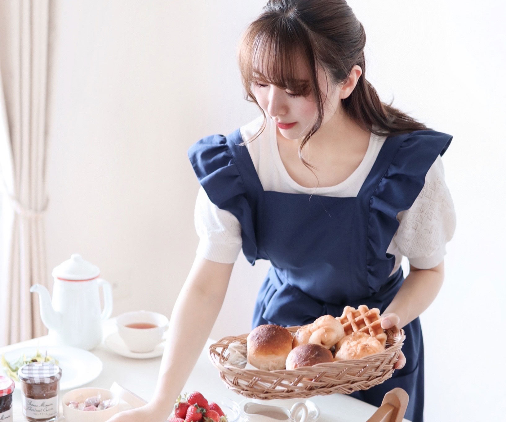 今日は何色？朝の気分に合わせて選ぶ「エプロン」コーデのすすめ