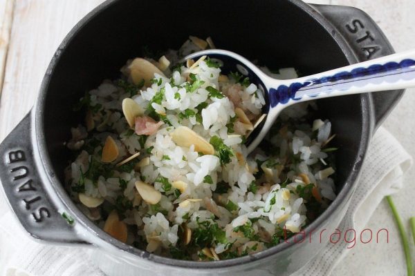 パセリの混ぜご飯