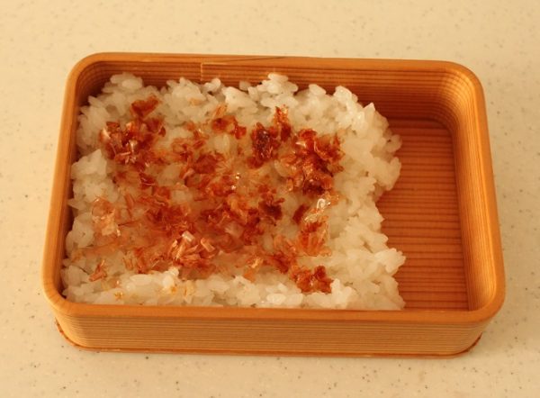 2品弁当の詰め方