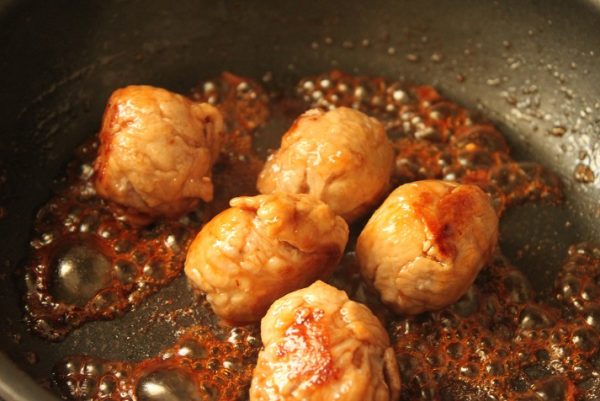 うずら卵の肉巻き