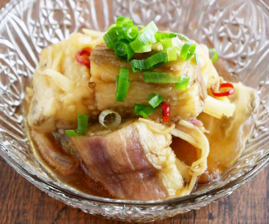 【作り置き可】夏の暑い朝にぴったり！簡単「焼きナスの中華マリネ」