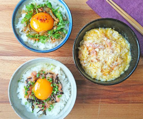 朝のザ・定番！時短でヘルシー「卵かけごはん」レシピ3選
