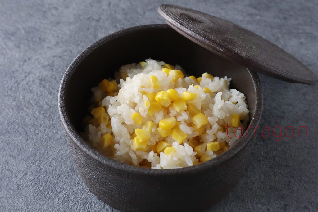 味つけは白だしだけで簡単!絶品「とうもろこしの炊き込みご飯」