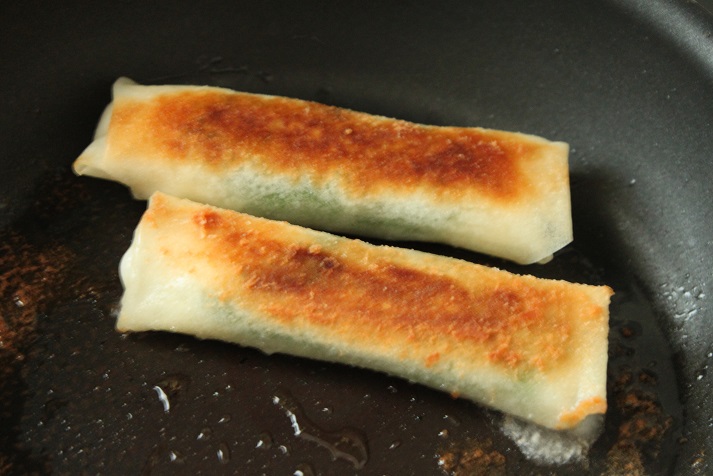塩さば大葉チーズ春巻き
