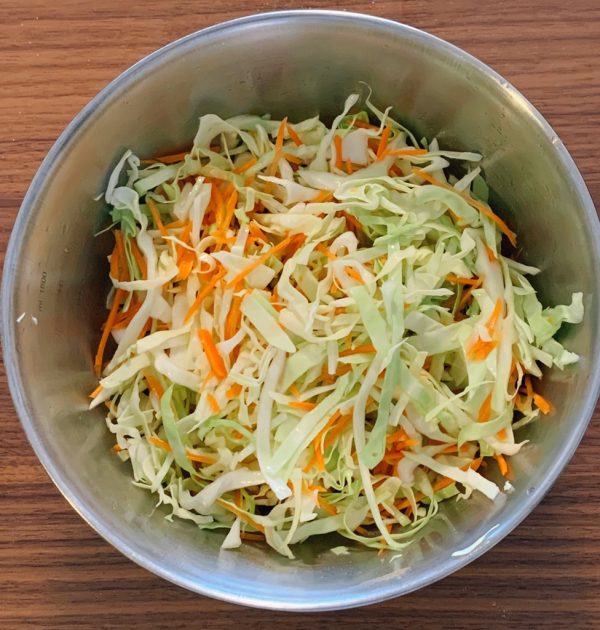 千切り野菜