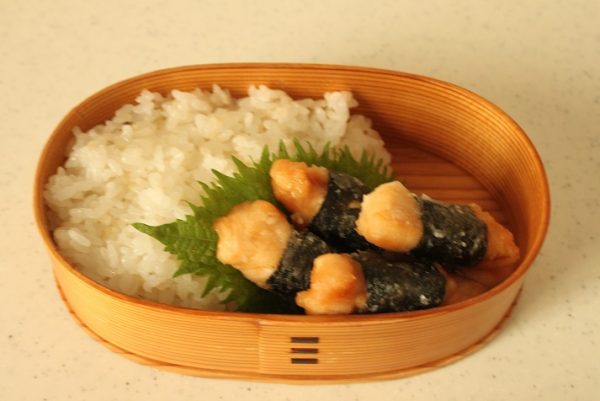 2品弁当の詰め方