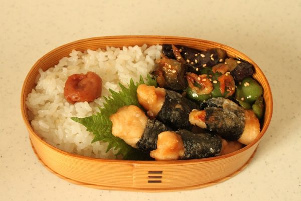 2品弁当の詰め方