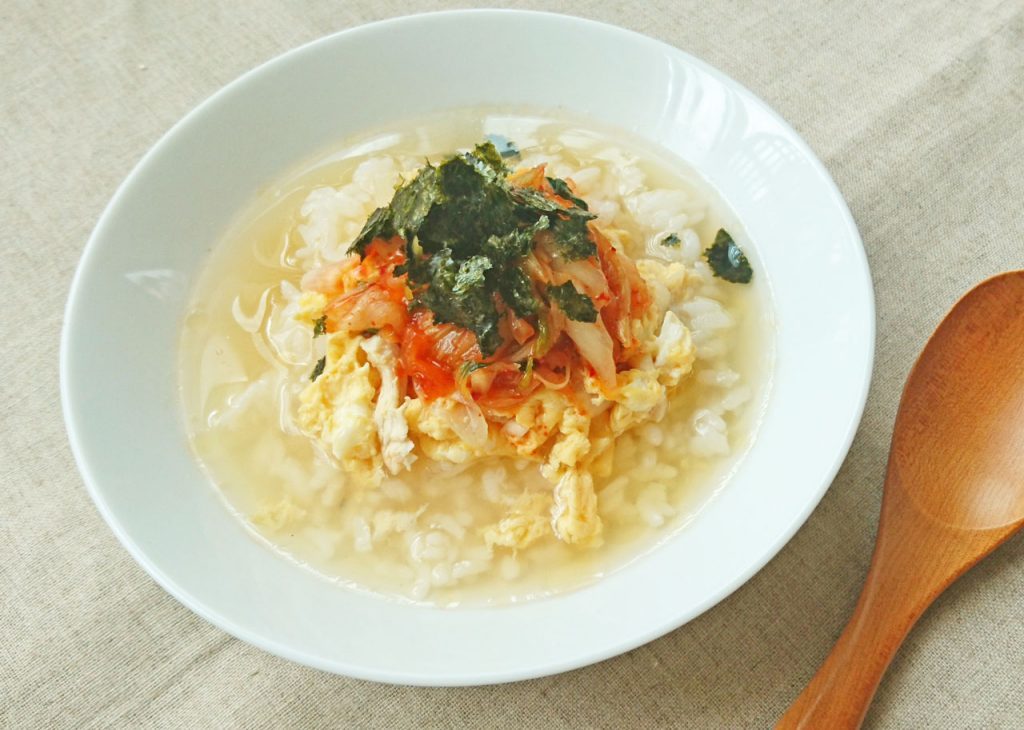 少しの材料で簡単!さらさらっと美味しい「スープかけごはん」