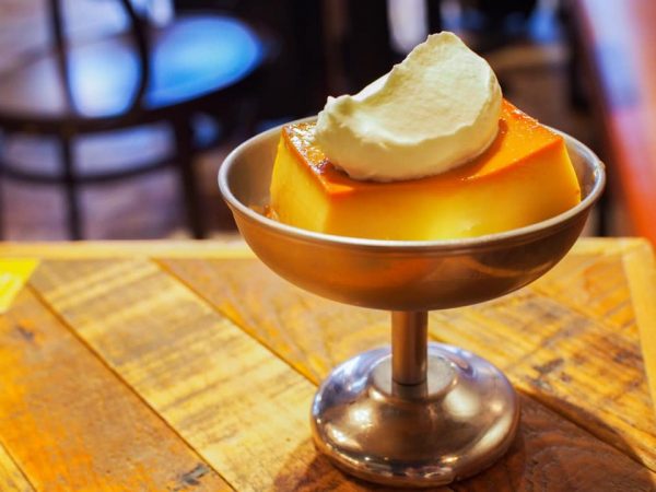 「egg baby cafe」のプリン。