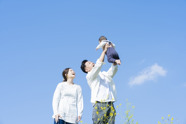 夫婦と子供