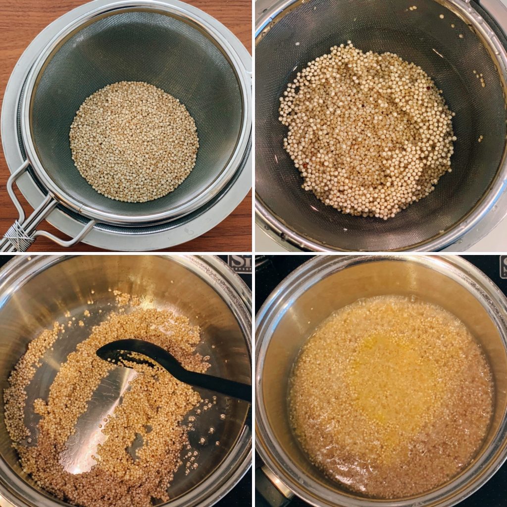 キヌアの茹で方
