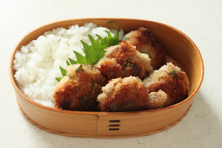 2品弁当の詰め方