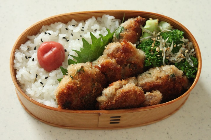 2品弁当の詰め方
