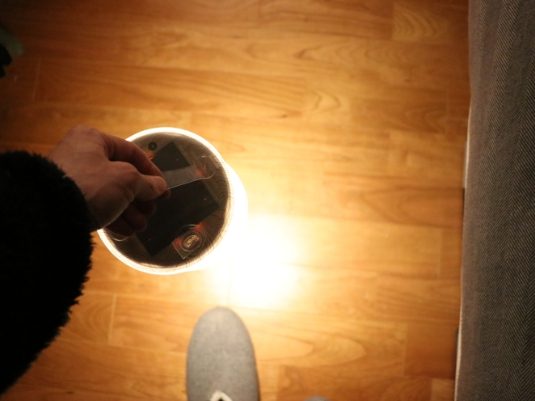 充電できる防災ライト